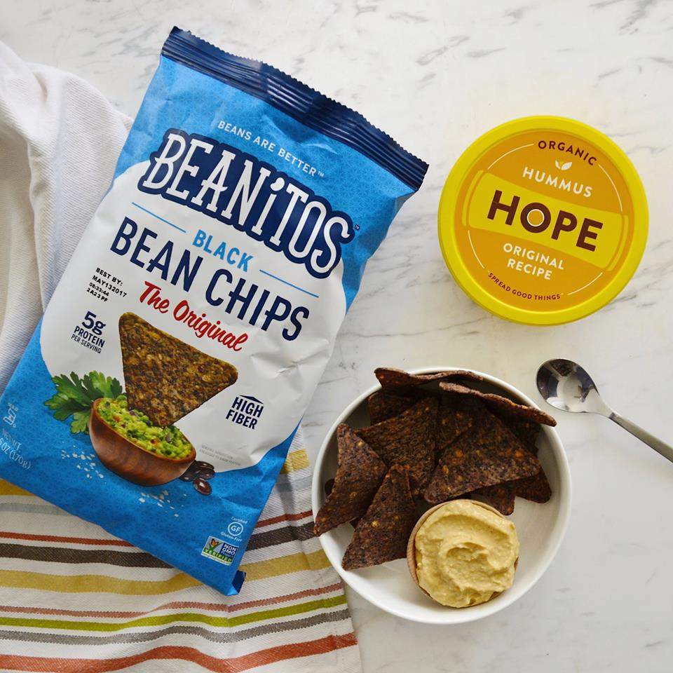 black bean chips