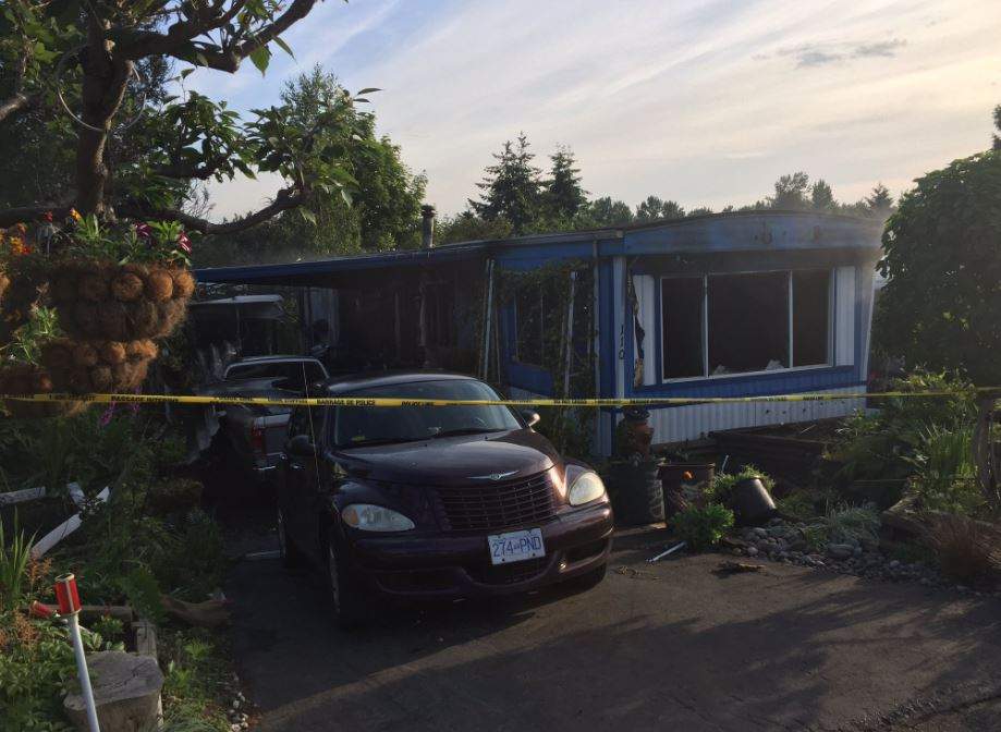 Outpouring of support for 2 men who lost everything in a trailer fire in Surrey - image