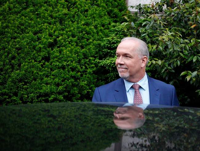 B.C. Premier John Horgan.