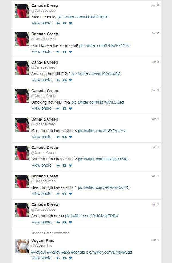 The CanadaCreeps Twitter account has been shut down June 13, 2017.