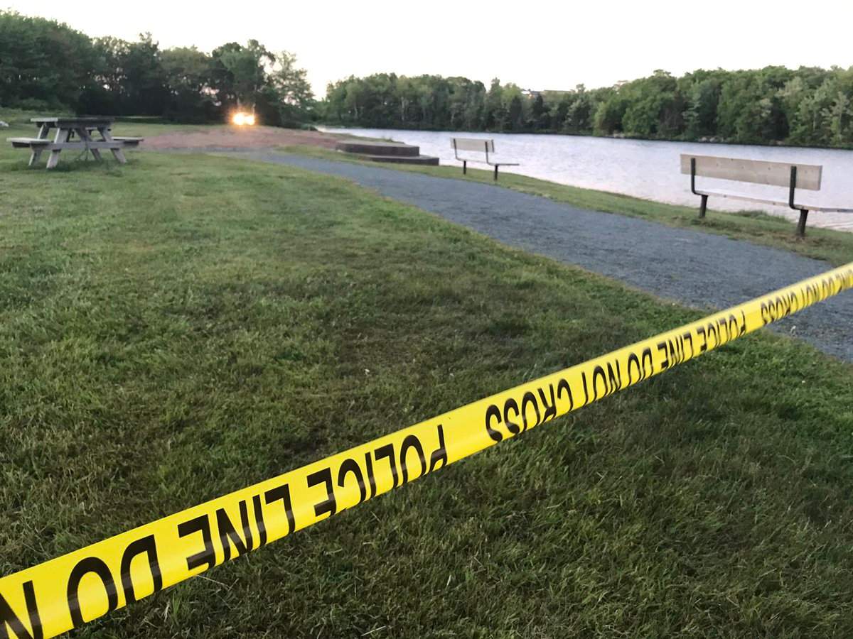 Halifax police have blocked off a section of Penhorn Lake as they investigate a possible drowning.