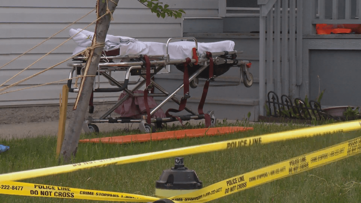 The homicide unit is investigating after two people were found dead inside a Panorama Hills home on Saturday.