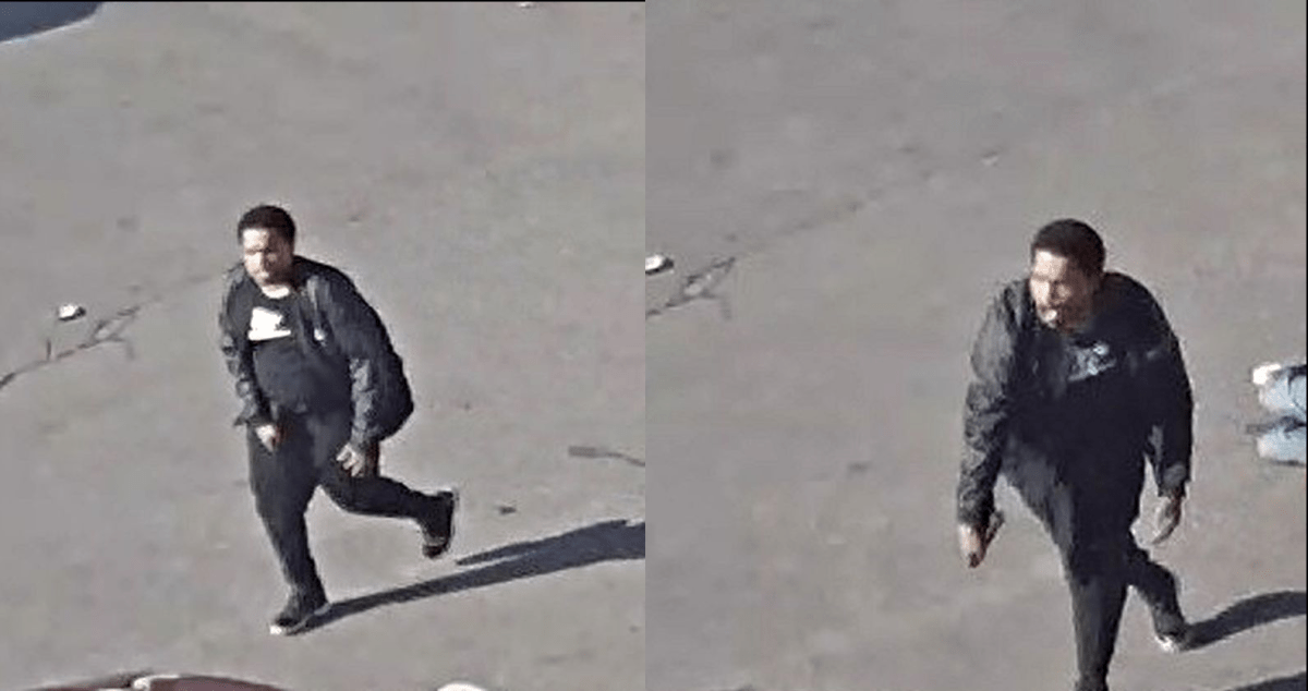Security camera footage of SUV driver involved in an April Rexdale shooting.
