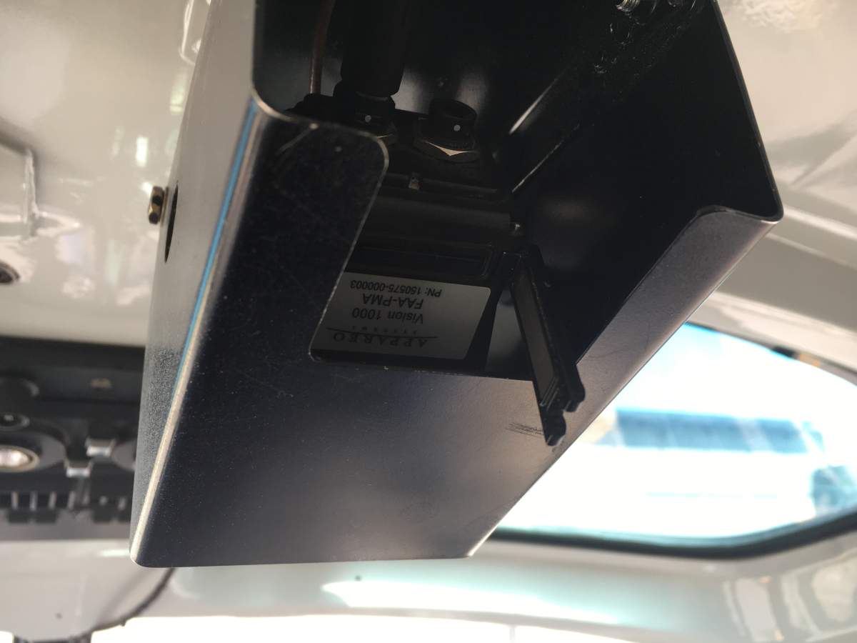 The Appareo Vision 1000 captures video, audio and flight data of the aircraft it’s installed in. It’s crash reinforced and records information three different ways in the unit.