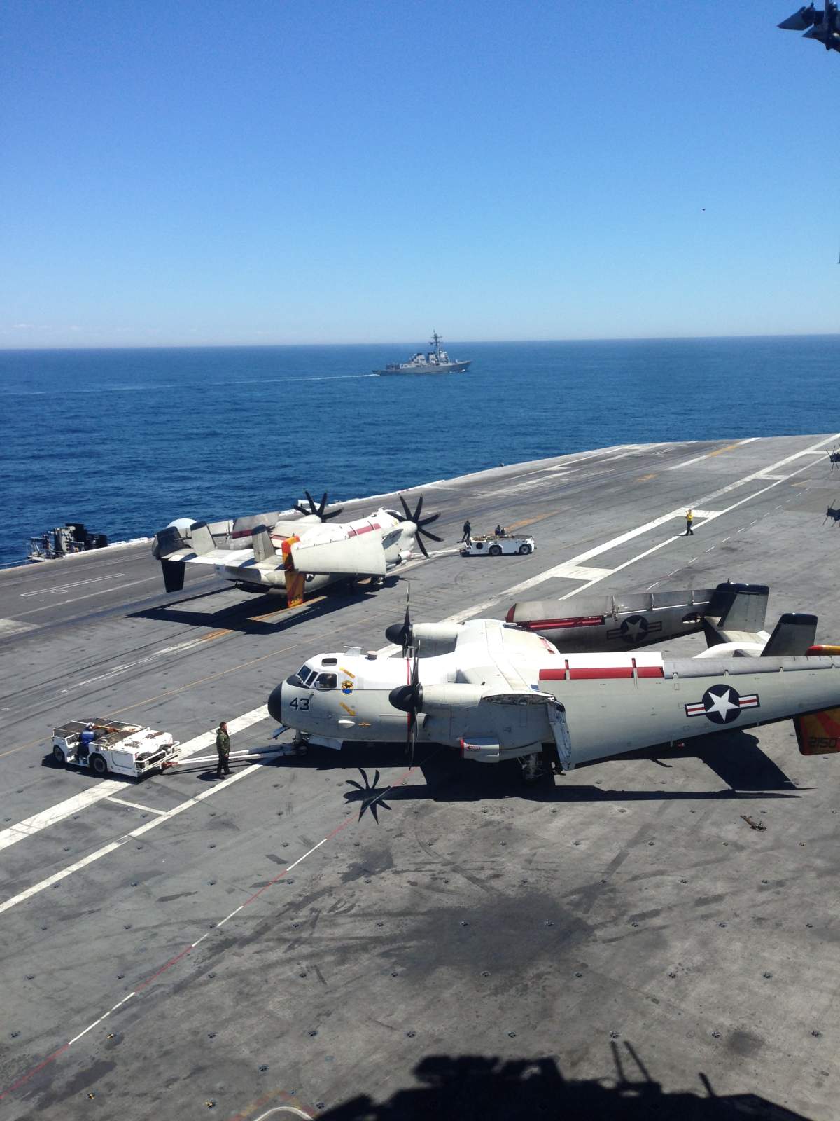 Flight deck Eisenhower