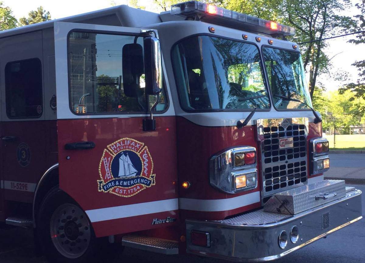 Halifax fire truck.