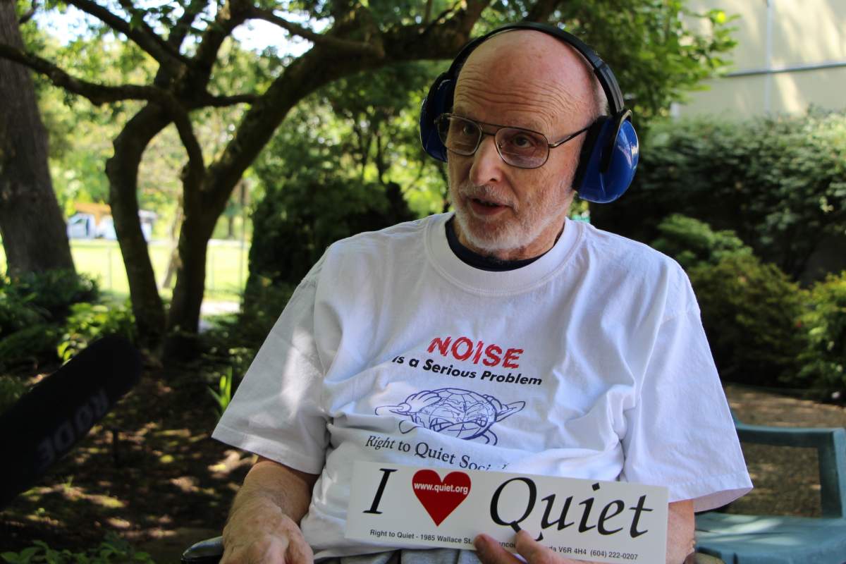 Hans Schmid says the city is getting lost in an “acoustic mess.”