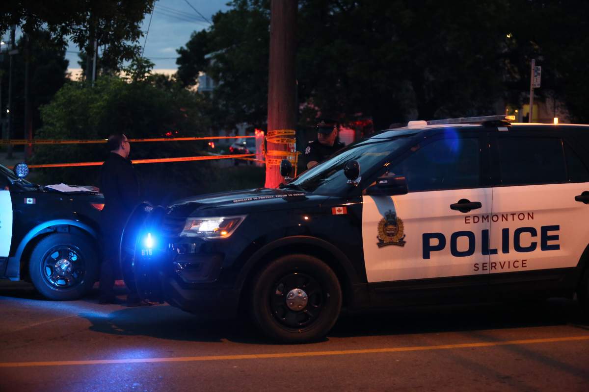 A file photo of an Edmonton Police vehicles from June 16, 2017.