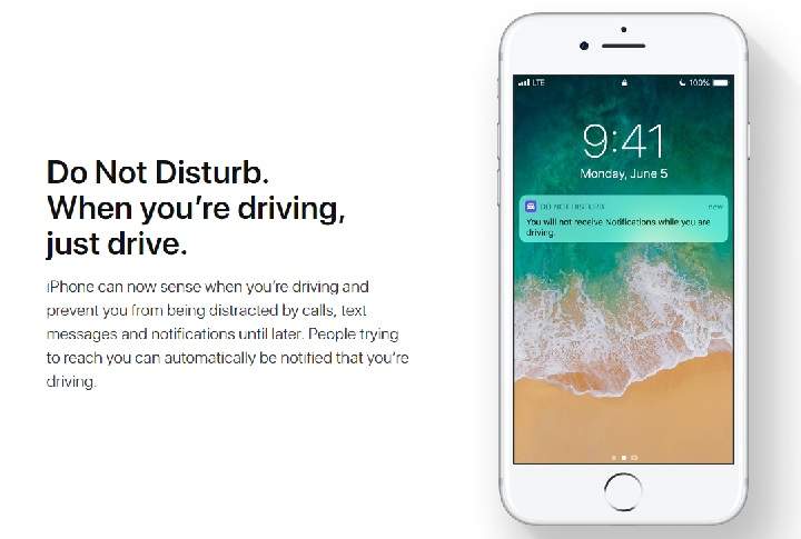 A new iPhone will sense when you’re driving and prevent device users from being distracted by calls, text messages and notifications until later.