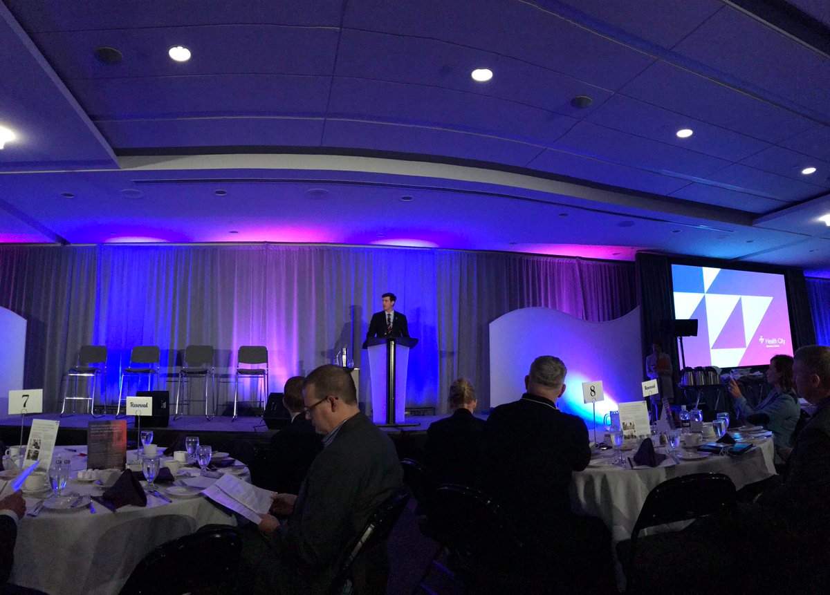Iveson at health city launch