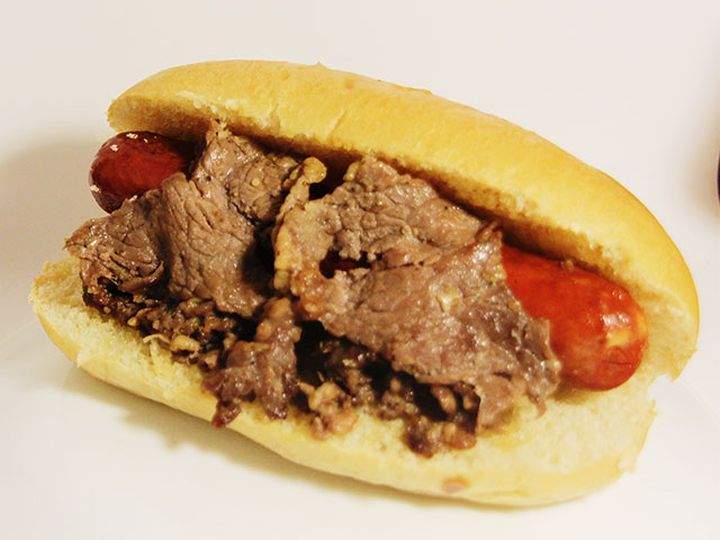 Korean BBQ beef hot dog on the 2017 K-Days menu.