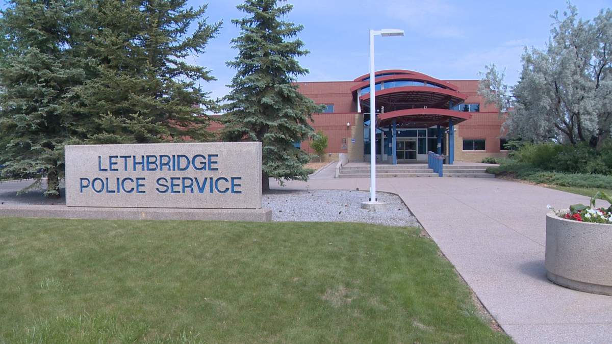 FILE: Lethbridge police station.