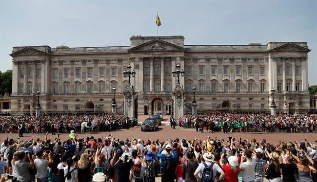 Specialist royal police apprehended the suspect after he reportedly attempted to scale the gates of Buckingham Palace on Wednesday morning.