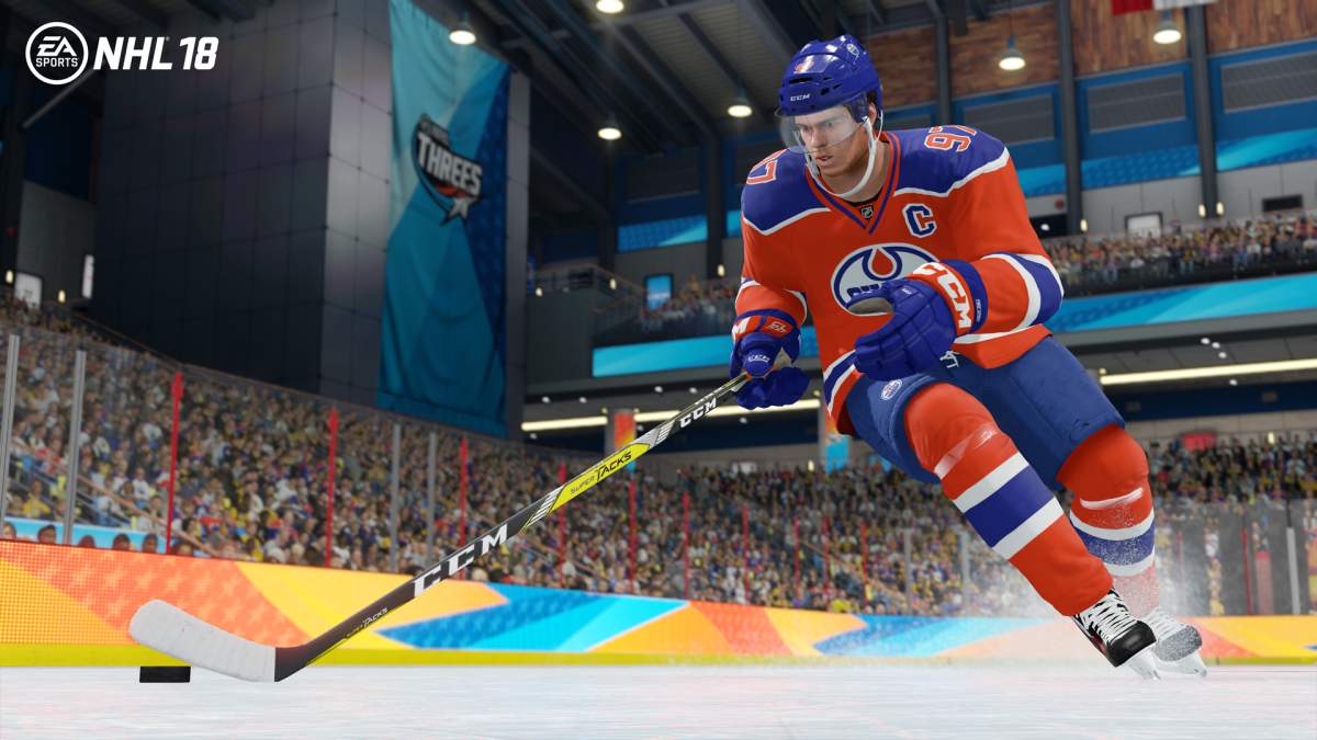 Edmonton Oilers captain Connor McDavid will appear on the cover of the EA Sports NHL 18 video game.