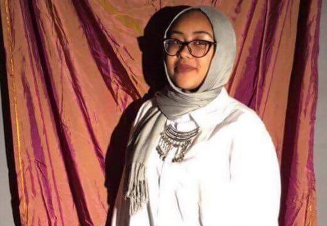 A photo of Nabra shared on a Launchgood.com fundraising page.