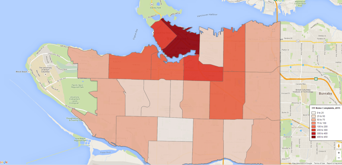 Noise city: Vancouver’s noisiest neighbourhoods - image