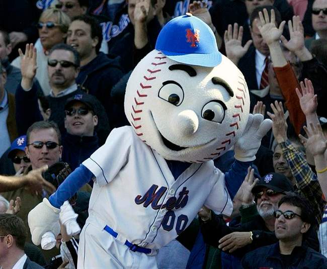 FILE - Mr. Met.