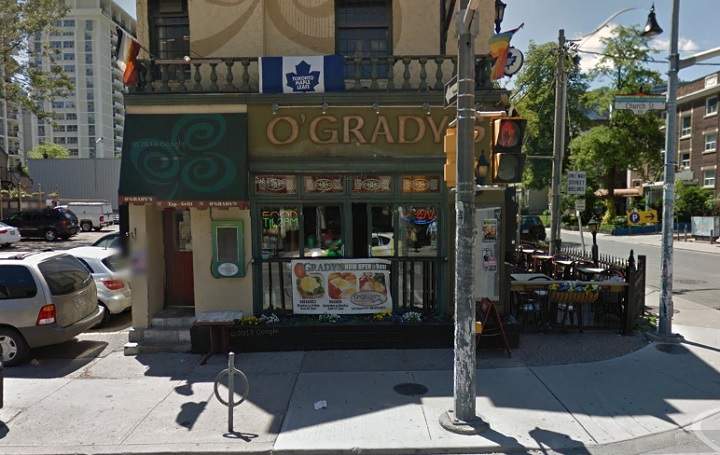 O'Grady's on Church at 518 Church Street.
