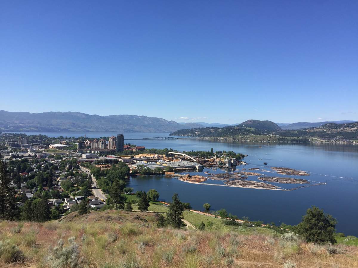 An Edmonton man drowned in Okanagan Lake on .