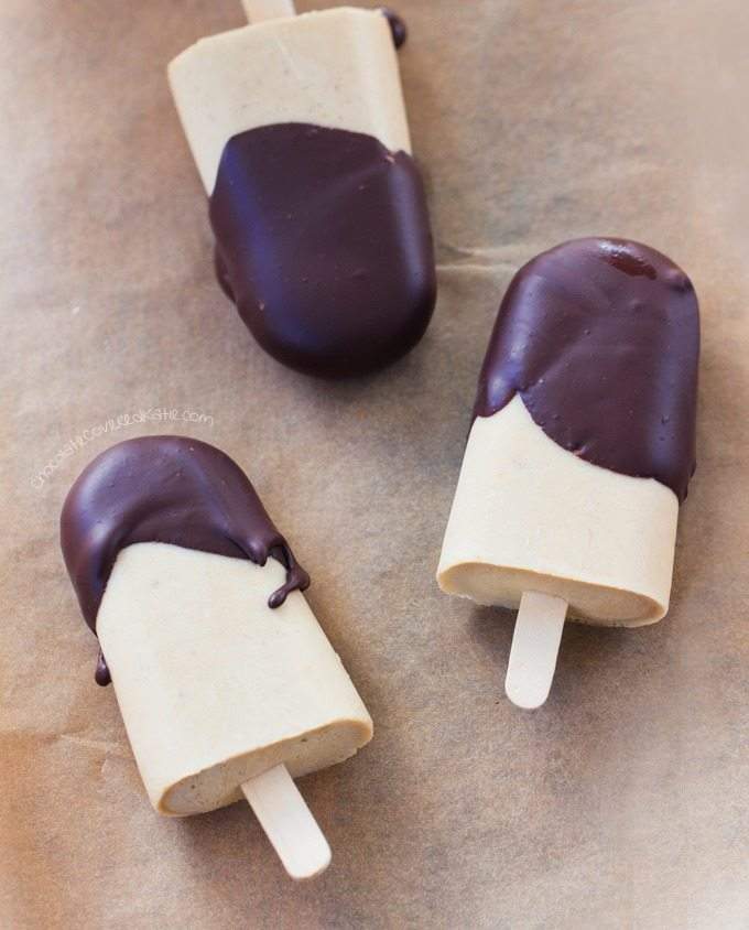 peanut butter ice pops