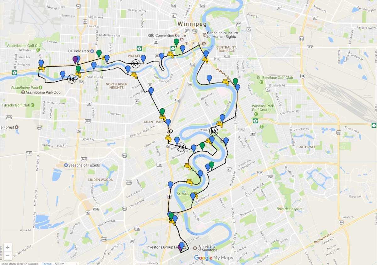 The new Manitoba Marathon route will see racers cross the finish line in Investors Group Field.