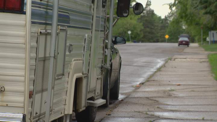 RV owners could face a fine if their units are parked on Saskatoon streets for more than 36 hours – but only if someone complains.