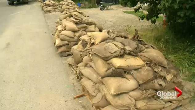 The Regional District of North Okanagan says it will be providing sand and sandbags to area residents strictly for flood protection purposes.