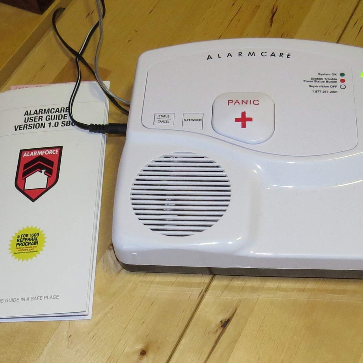 Technology like this allows Seamus to manage the risk of falls or accidents as he ages.