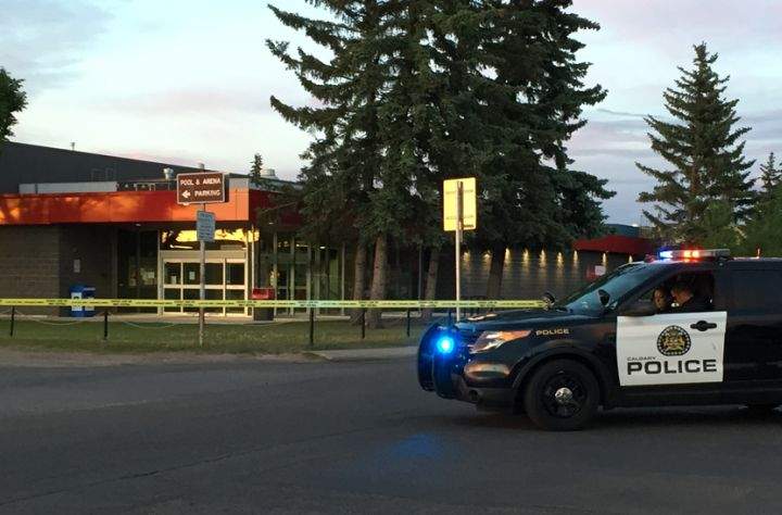 Police on scene a shooting in Calgary June, 3, 2017 that has at least three victims.
