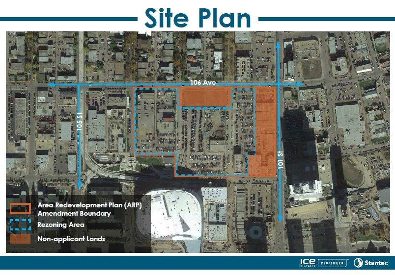 Phase 2 of the Ice District to develop north of the downtown arena.