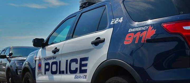 Thunder Bay Police car.