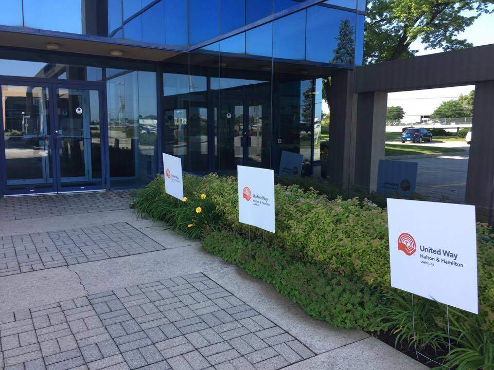 United Way Halton-Hamilton opens new office on South Service Road in Burlington.