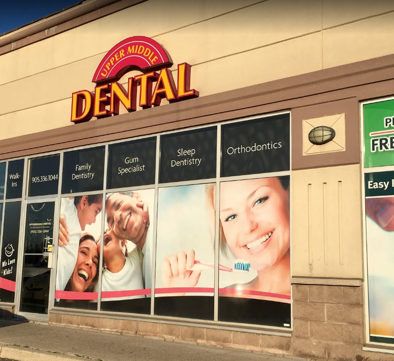 Upper Middle Dental, 1900 Walkers Line, Burlington, Ontario.