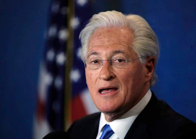 In this June 8 photo, Marc Kasowitz personal attorney of President Donald Trump makes a statement at the National Press Club, following the congressional testimony of former FBI Director James Comey.