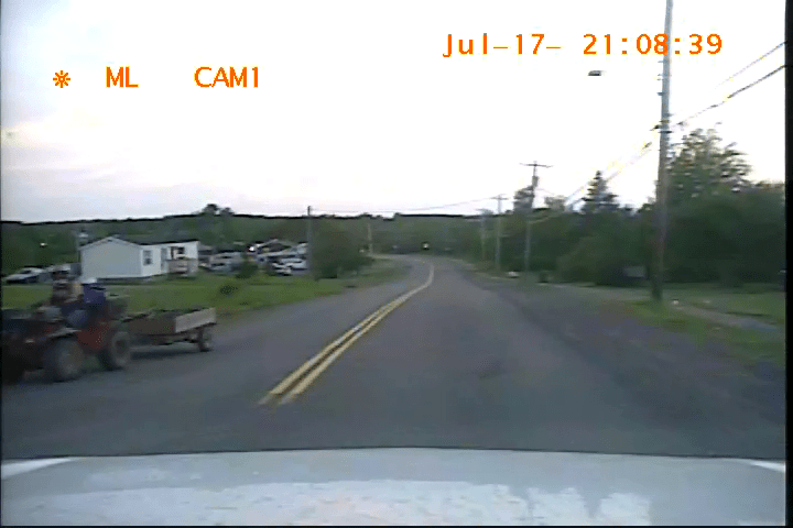 Nova Scotia RCMP have released two dashcam images of an ATV they say had two kids on board not wearing appropriate safety equipment. 