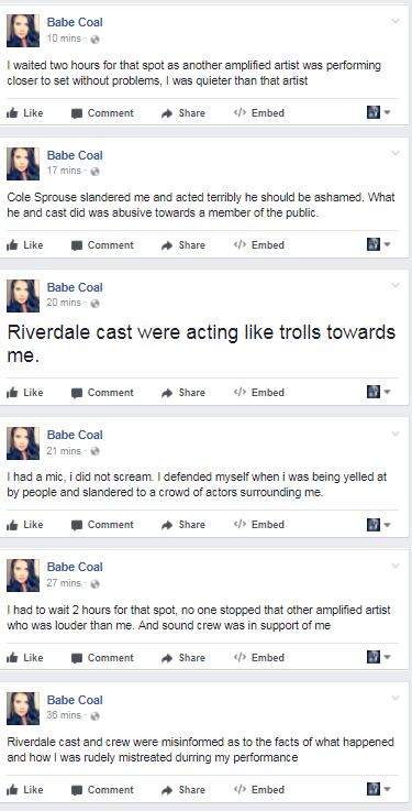 ‘Riverdale’ star Cole Sprouse clashes with busker during filming in Vancouver - image
