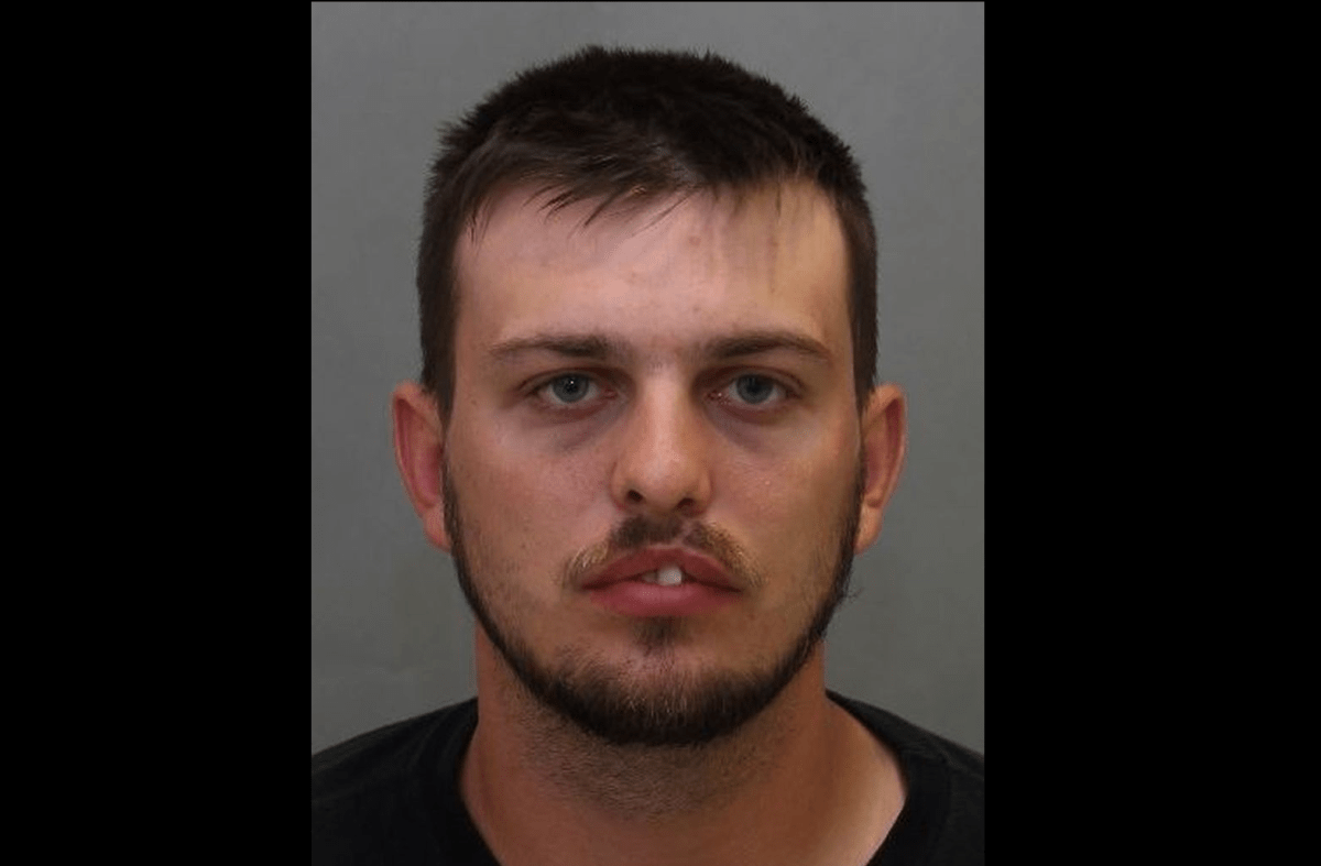 Brandin Basso, 25, of Hamilton is facing two charges in an extortion investigation.