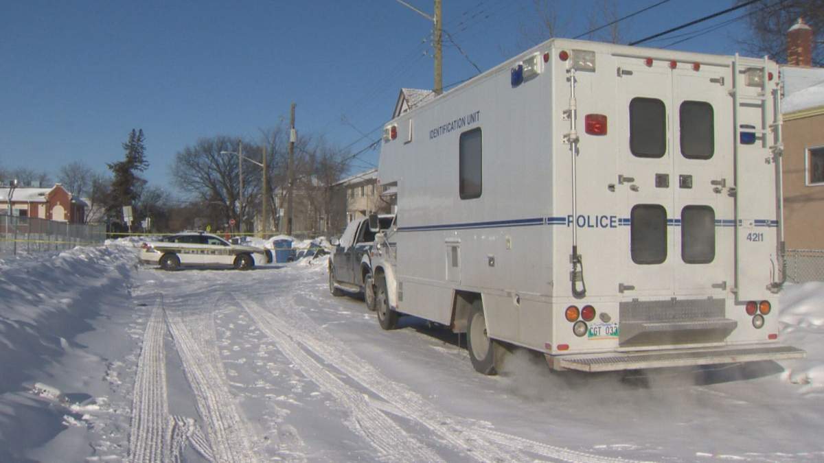 Police on scene on Magnus Avenue investigating the death of Canon Franklin Beardy.