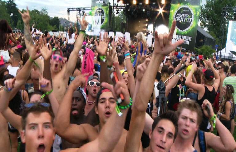 RCMP will have a large presence at the Centre of Gravity festival in Kelowna's City Park.