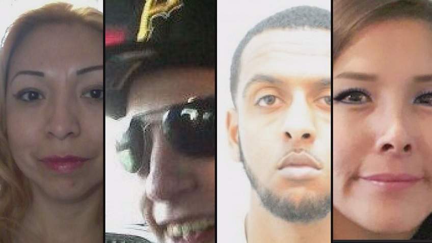 (From left to right) Tiffany Ear, Cody Pfeiffer, Hanock Afowerk and Glynnis Fox were all killed in what Calgary police call a “brutal” quadruple murder.