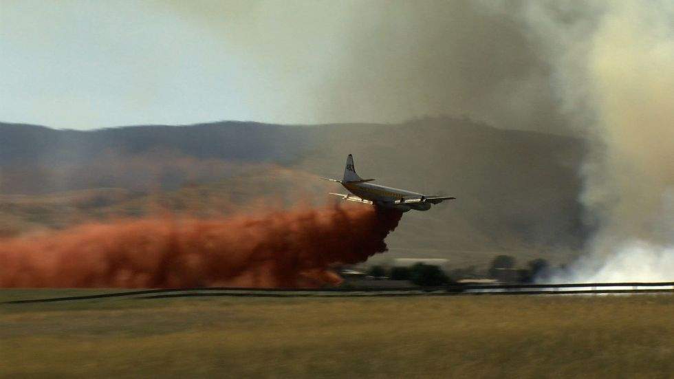 Trans-Canada open again while fire fight continues near Kamloops - image