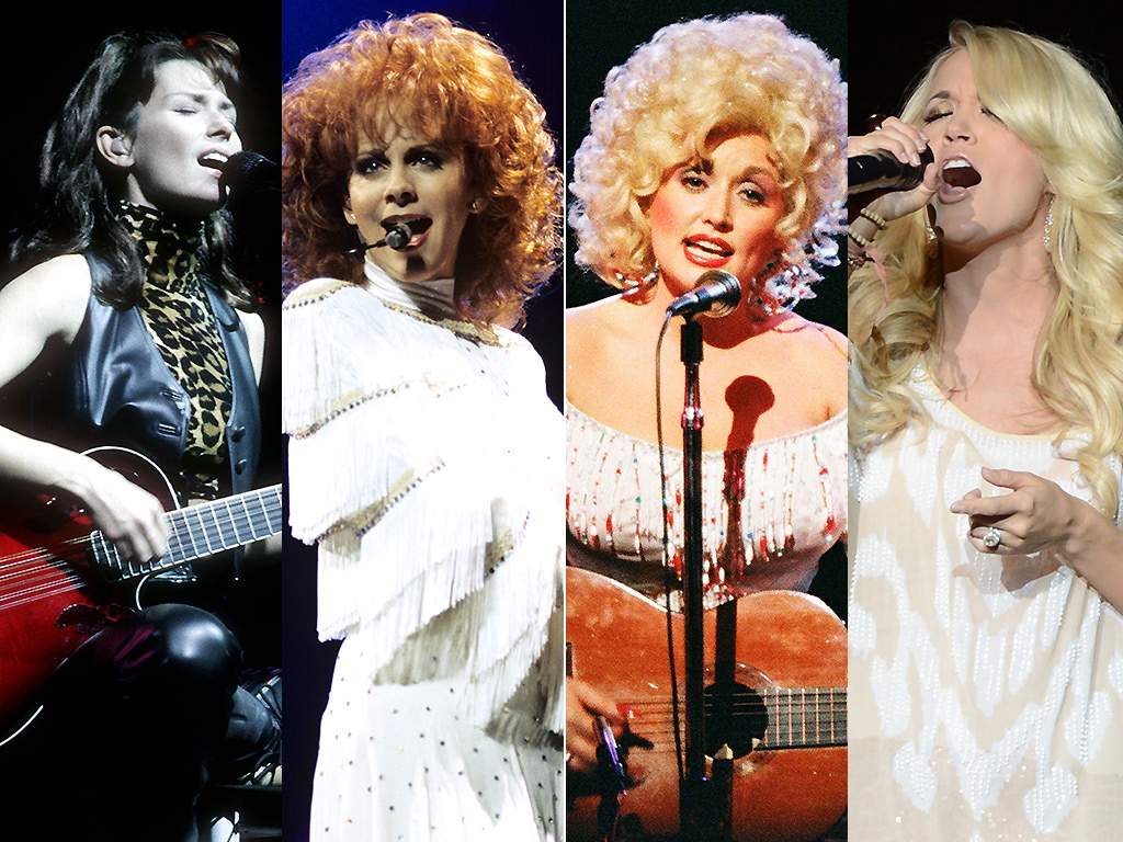 Shania Twain, Reba McEntire, Dolly Parton, Carrie Underwood