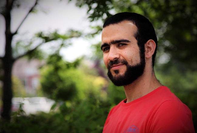 Former Guantanamo Bay prisoner Omar Khadr, 30, is seen in Mississauga, Ont., on July 6, 2017. 