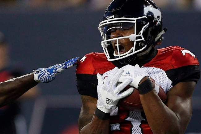 Kamar Jorden of the Calgary Stampeders.