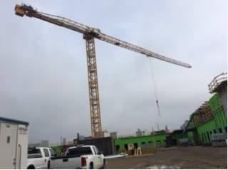 St. Thomas man charged after daredevil climbs 42-metre construction crane - image