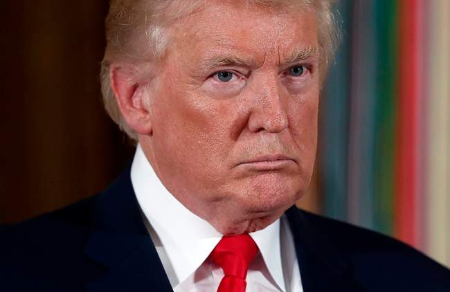 President Donald Trump at the White House in Washington, July 31, 2017.