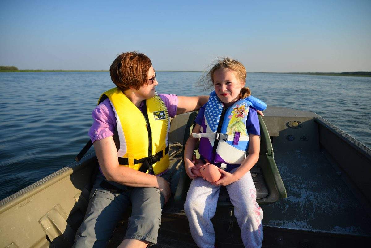 Karissa Warkentin pictured with her daughter Karalynn. (Josh Arason/Global News).