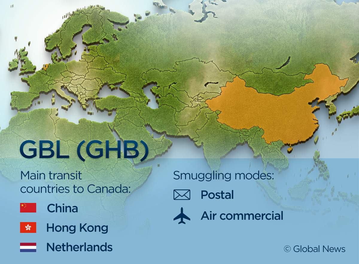 These 9 maps show where Canada’s illegal drugs are coming from - image