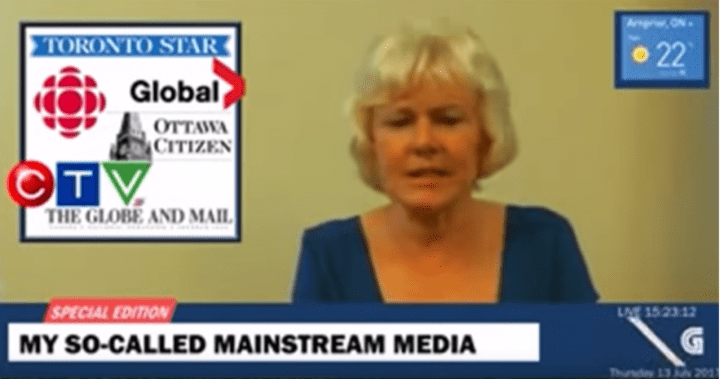 Conservative MP Cheryl Gallant criticized the Liberal government's settlement with Omar Khadr in a Facebook Live video.
