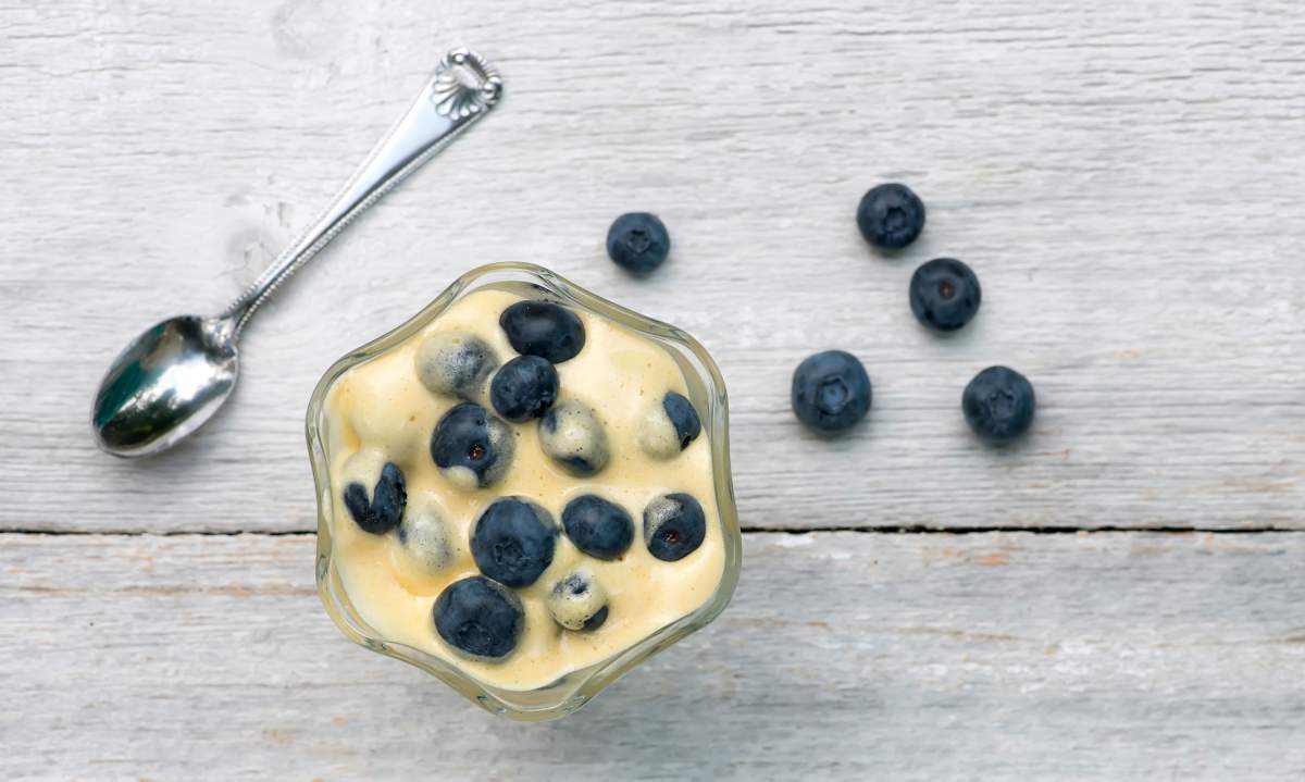 Foodie Friday: Blueberry Zabaglione - image